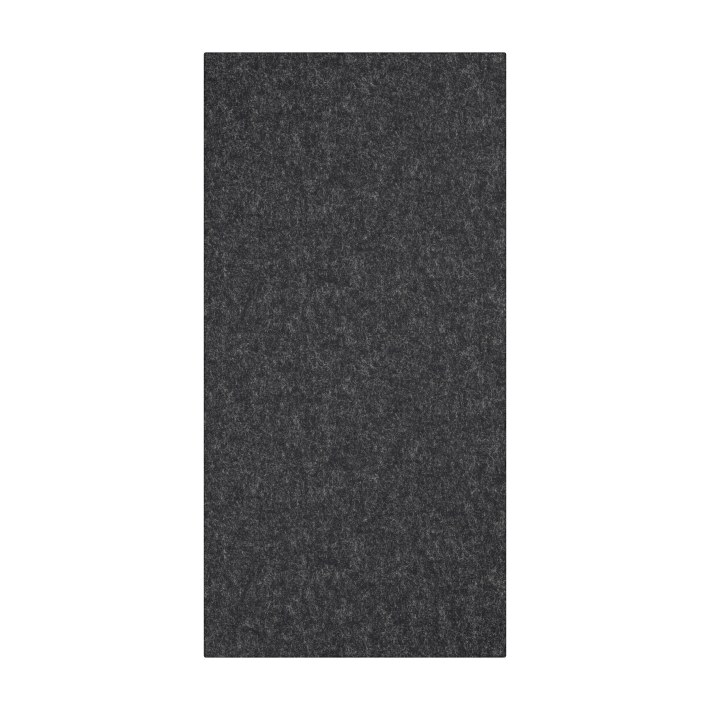 Rectangle 24x12 Solid color - Iron - Momentum Textiles and