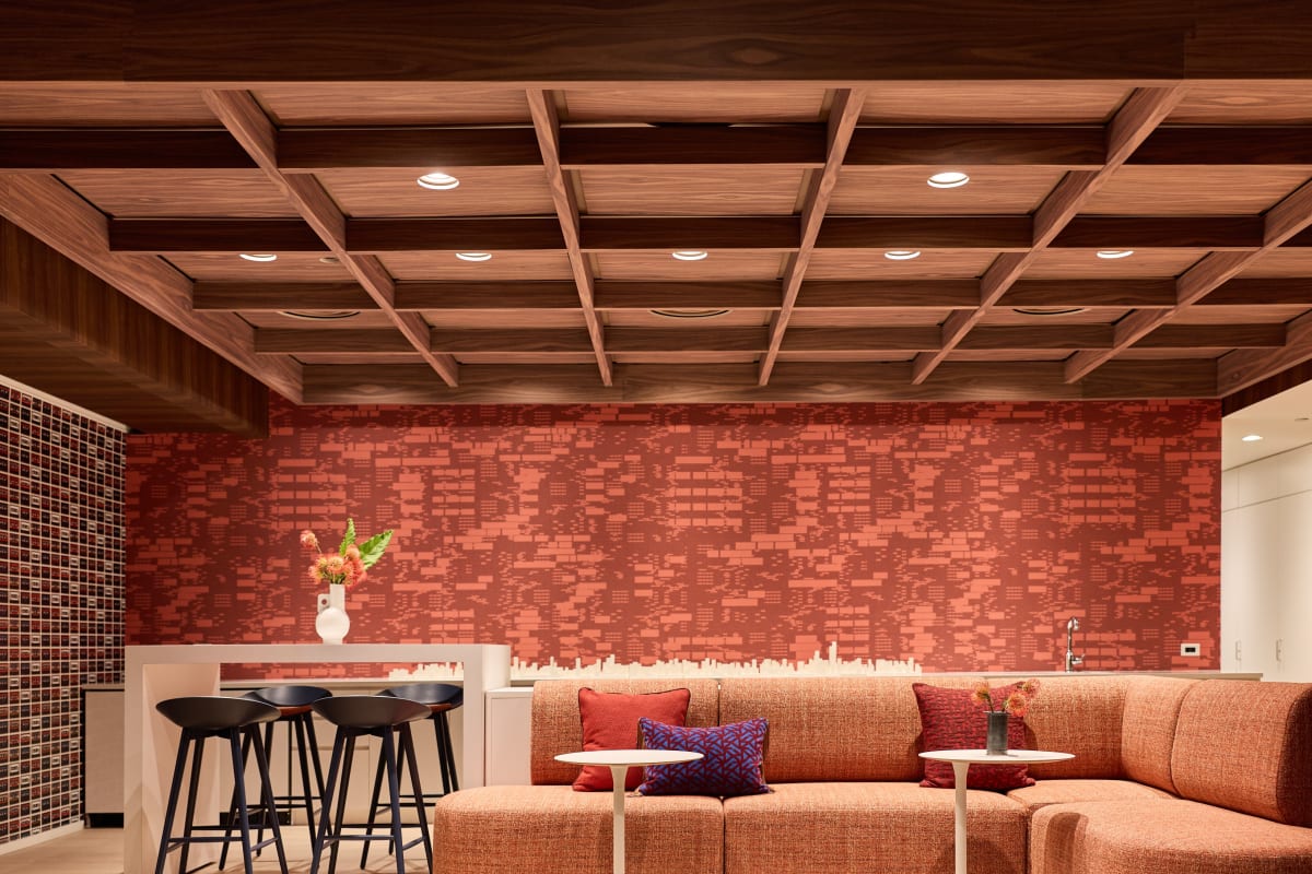 Pulse, the ethos area of the showroom.