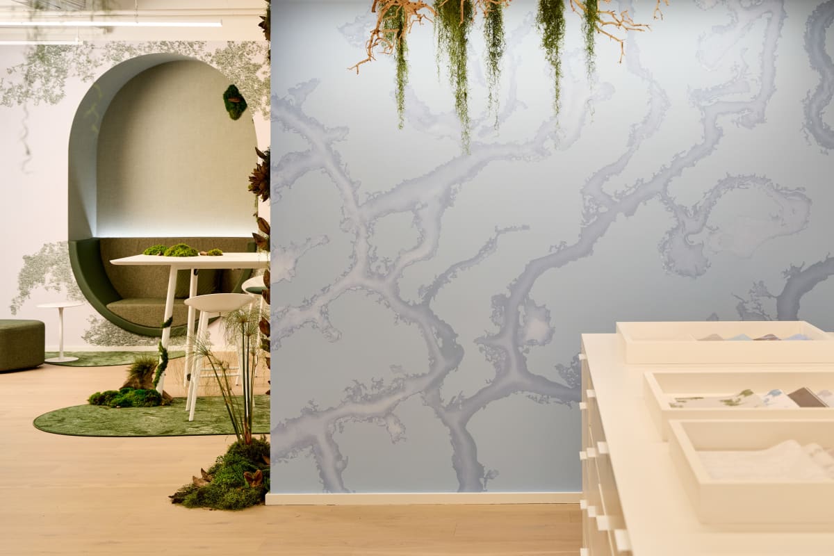 Fractal River and Fractal Moss at NeoCon in Chicago 2025