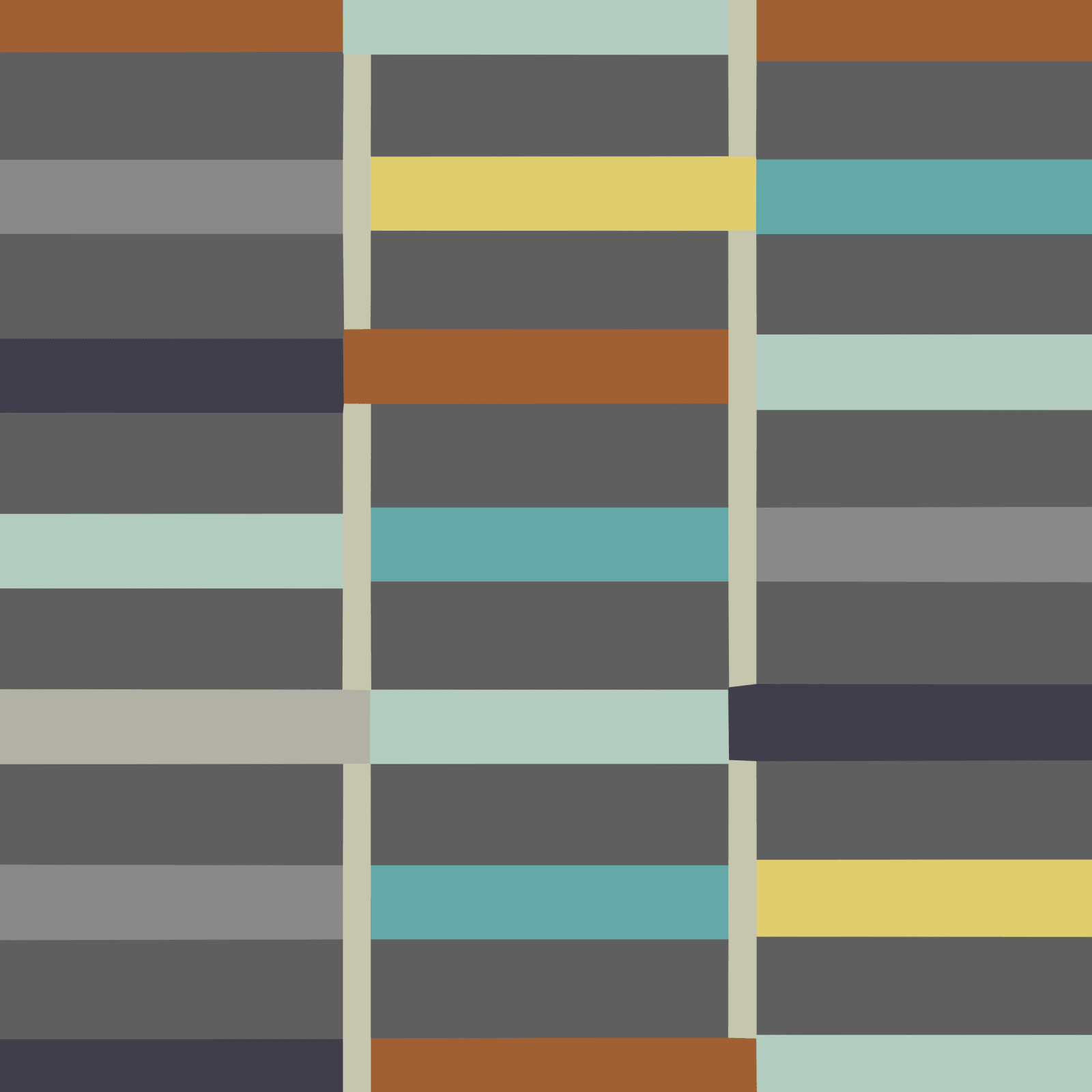 Platform DL: a digital art wallcovering customizable by scale, color, and more.