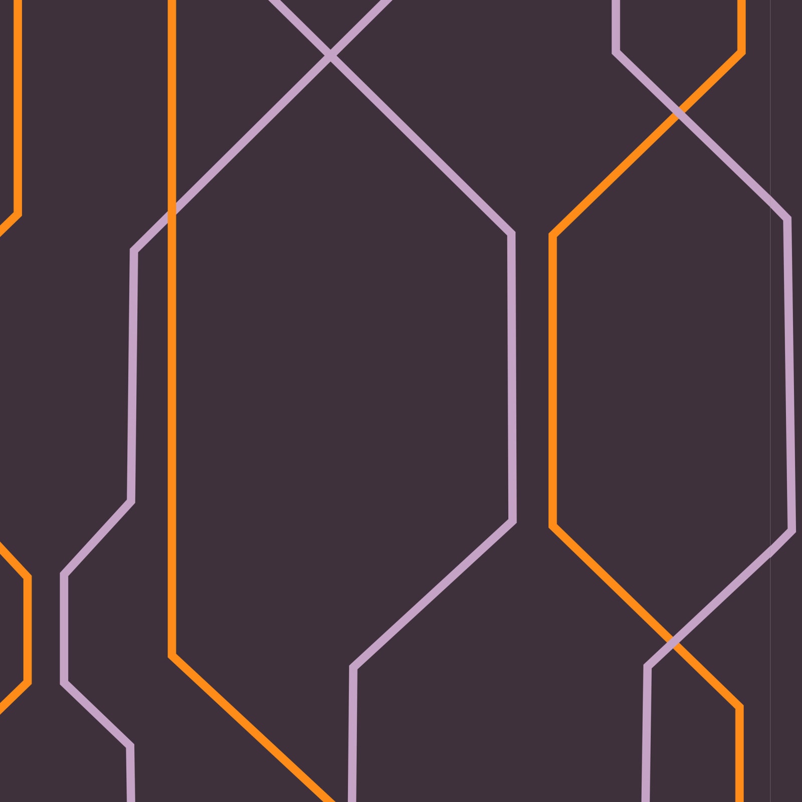 Story DL: a digital art wallcovering customizable by scale, color, and more.