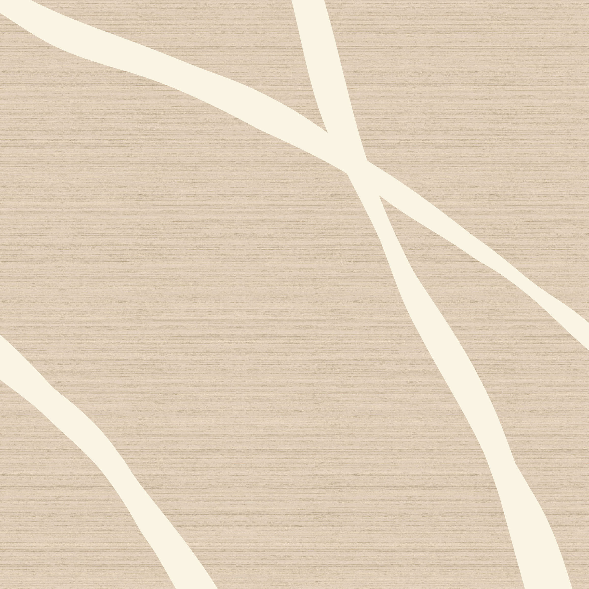 Natural Path in Hemp Rope: a contemporary digital art wallcovering customizable by scale, color, and more.