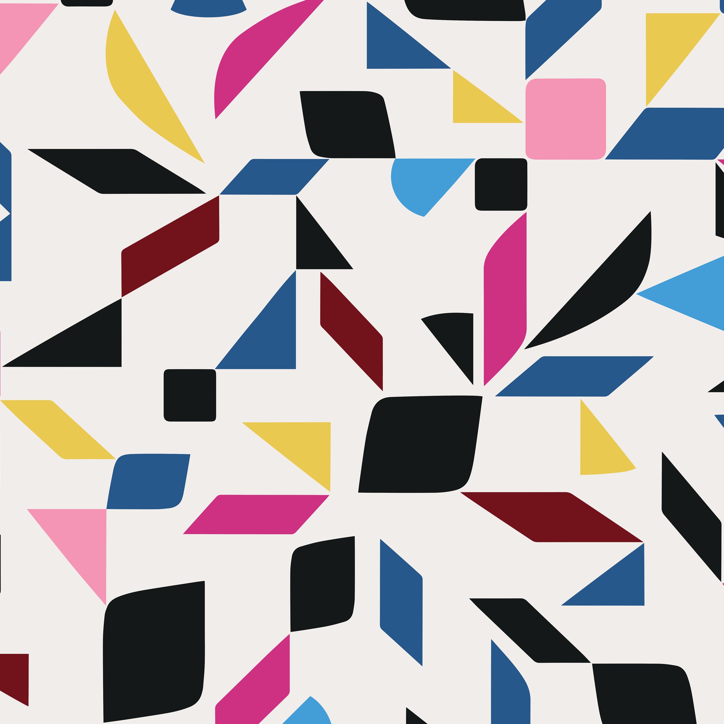 Paradiso WC swatch: a novelty digital art wallcovering customizable by scale, color, and more.