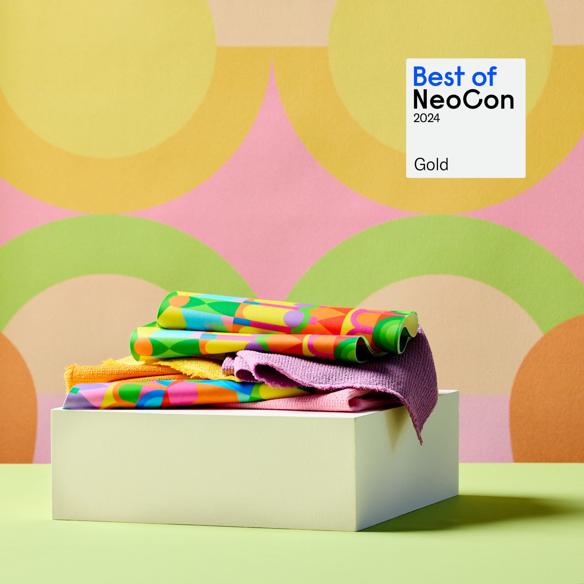 Best of NeoCon Gold Award in Wall Treatments: Yinka Ilori x Momentum