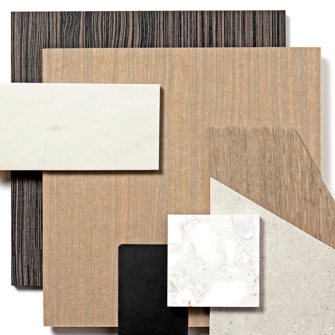 Zuri, a woodgrain acoustic tile from our Pindrop acoustic collection.