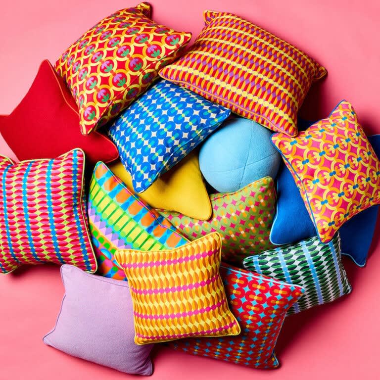 aspire design and home magazine: Yinka Ilori x Momentum Textiles Collaboration Wows At NeoCon