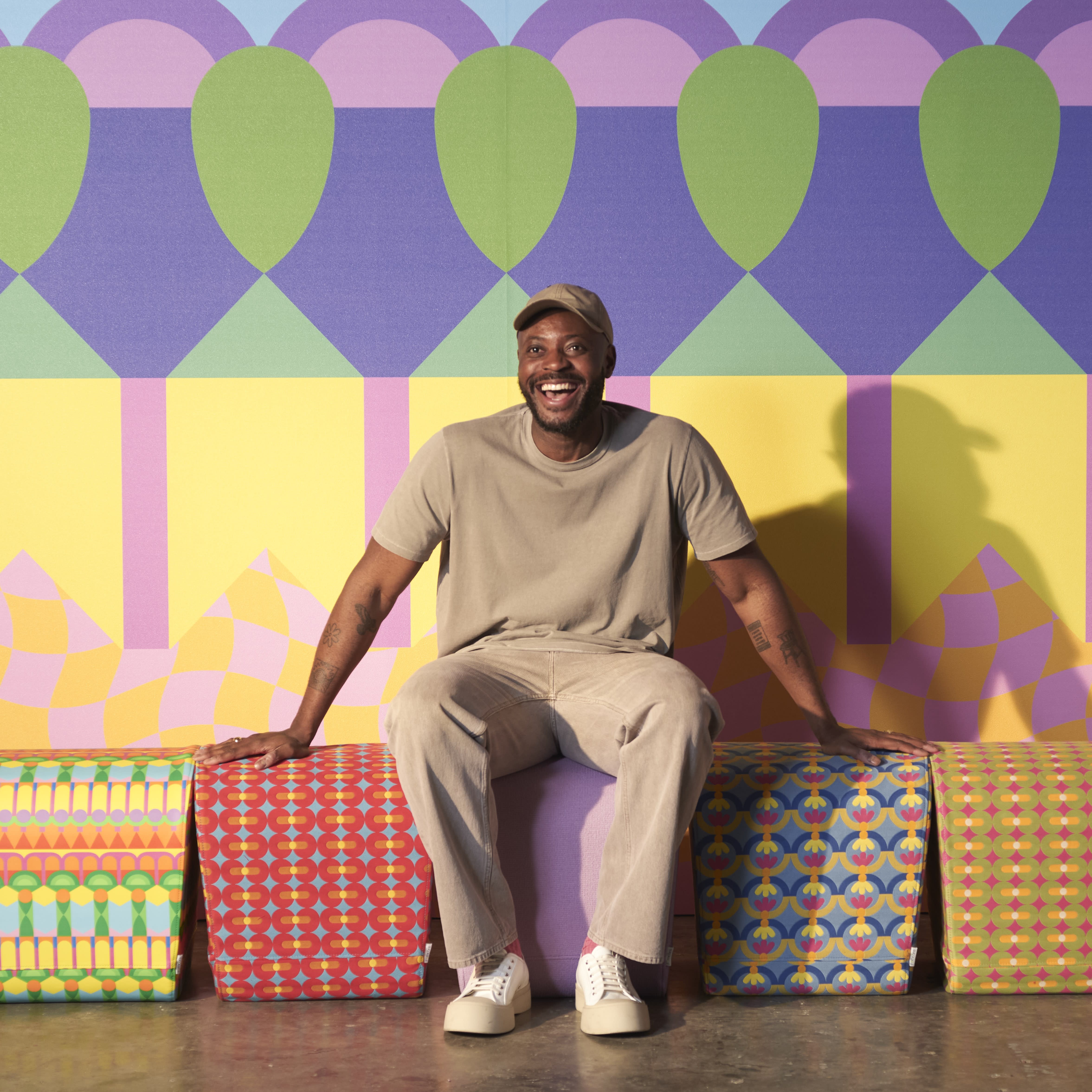 Pendulum Magazine: Yinka Ilori x Momentum || A Vibrant New Era in Commercial Textiles and Wallcoverings