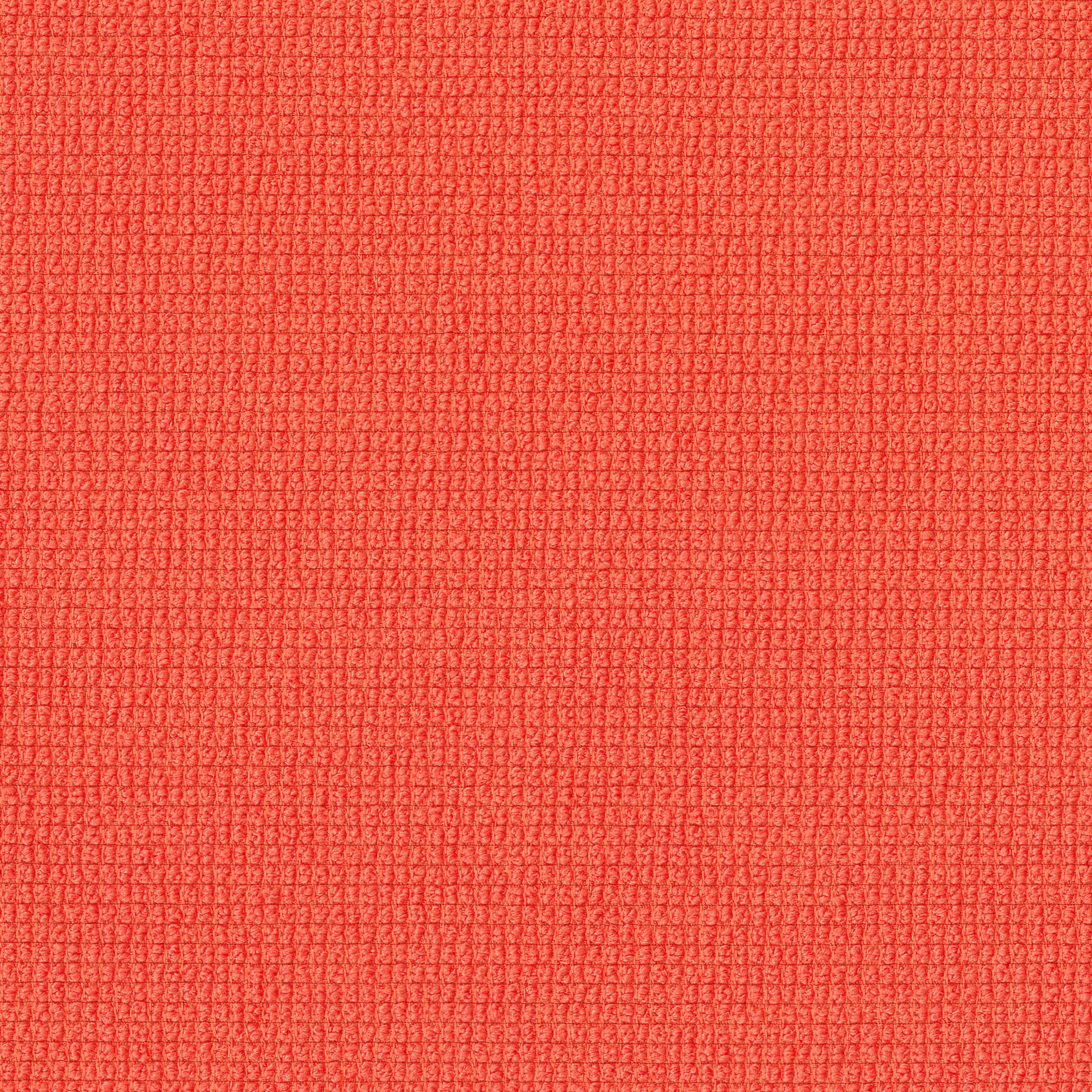 Yinka Ilori textile, Blossoms Time in Blaze orange-red colorway