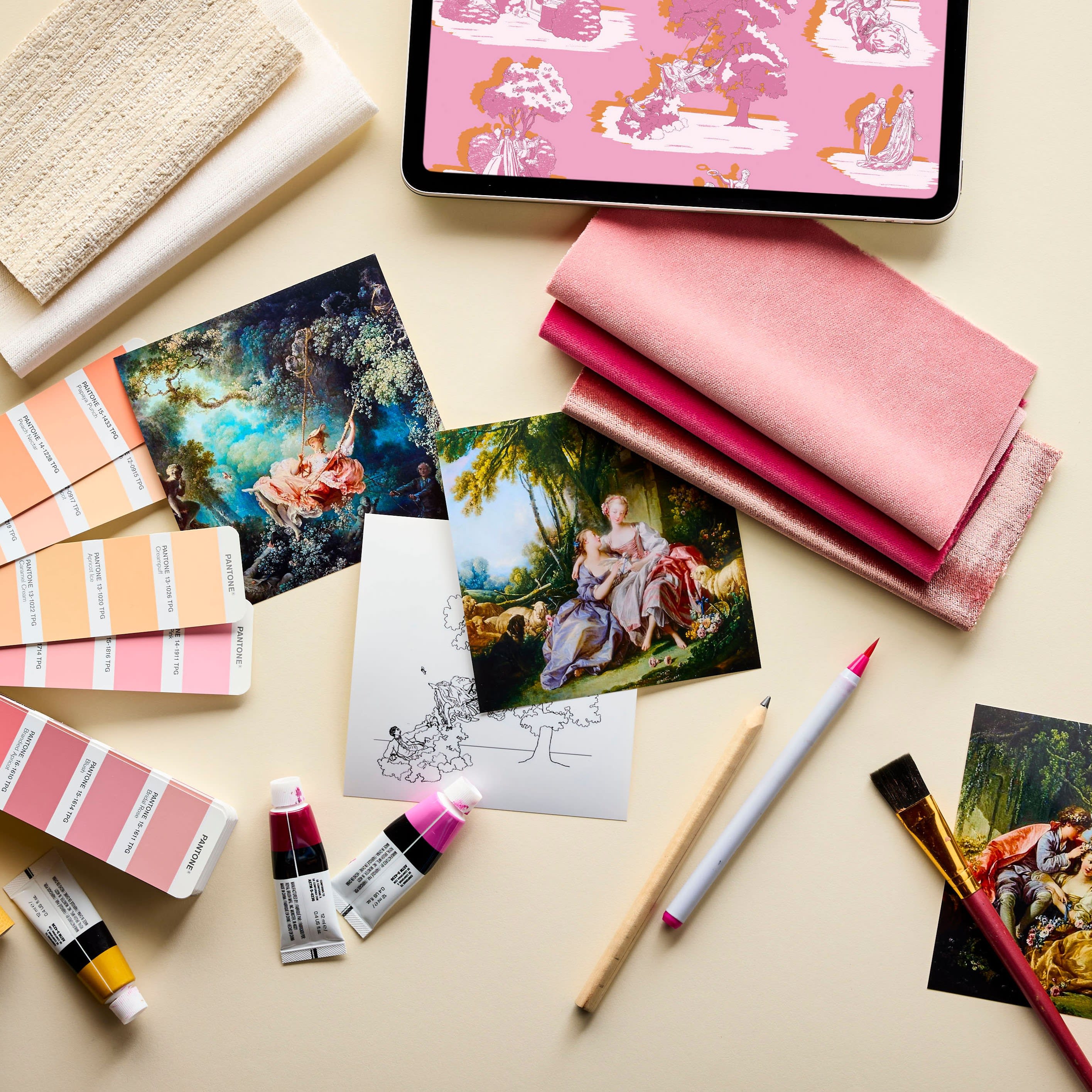 Kickstart your project ideas with the Digital Art Gallery, featuring hundreds of customizable wallcoverings.