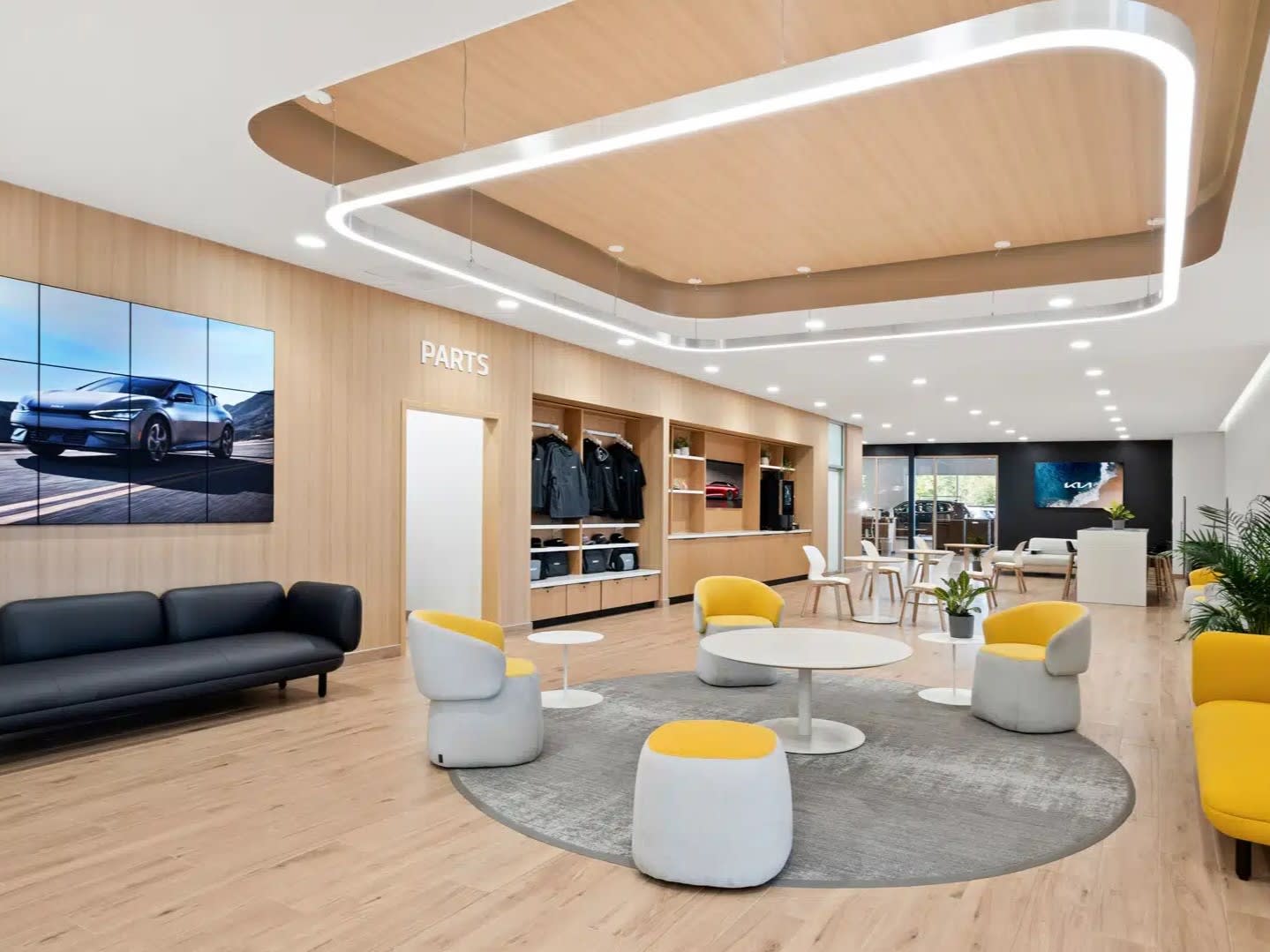 Interior of Kia Dealerships in OH and KY