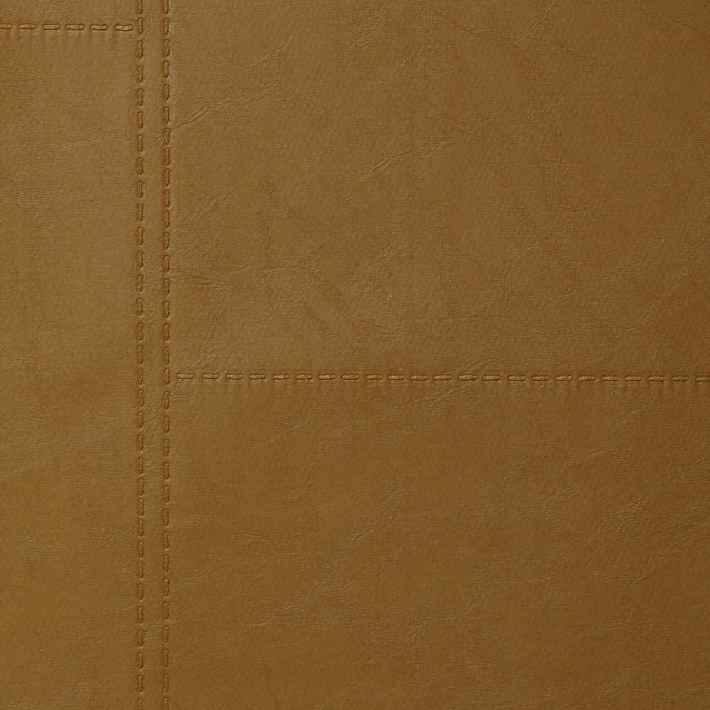 Stitched Leather - Caramel