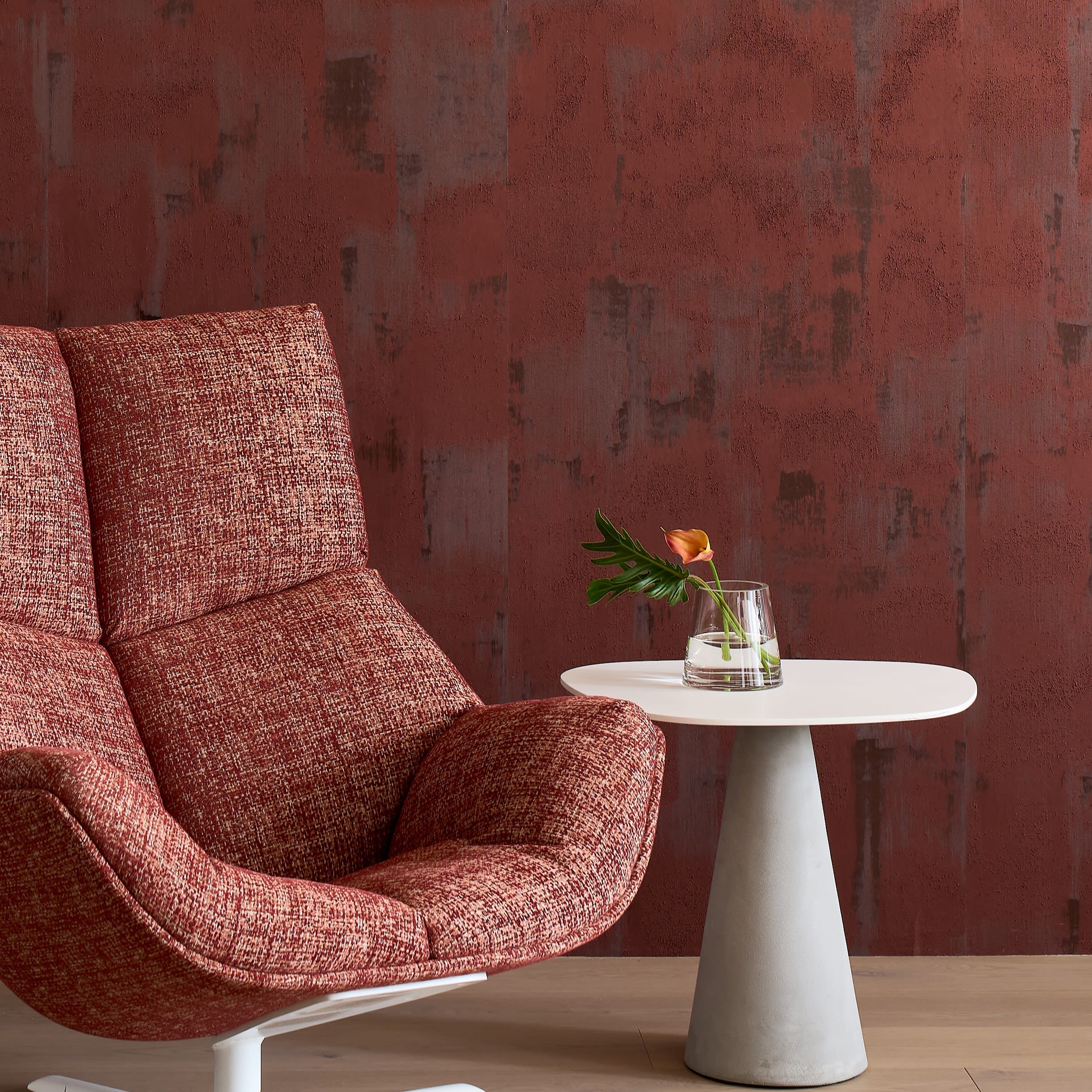See Javel Paris wallcovering by Momentum featured in Builder's top favorite mocha mousse materials.