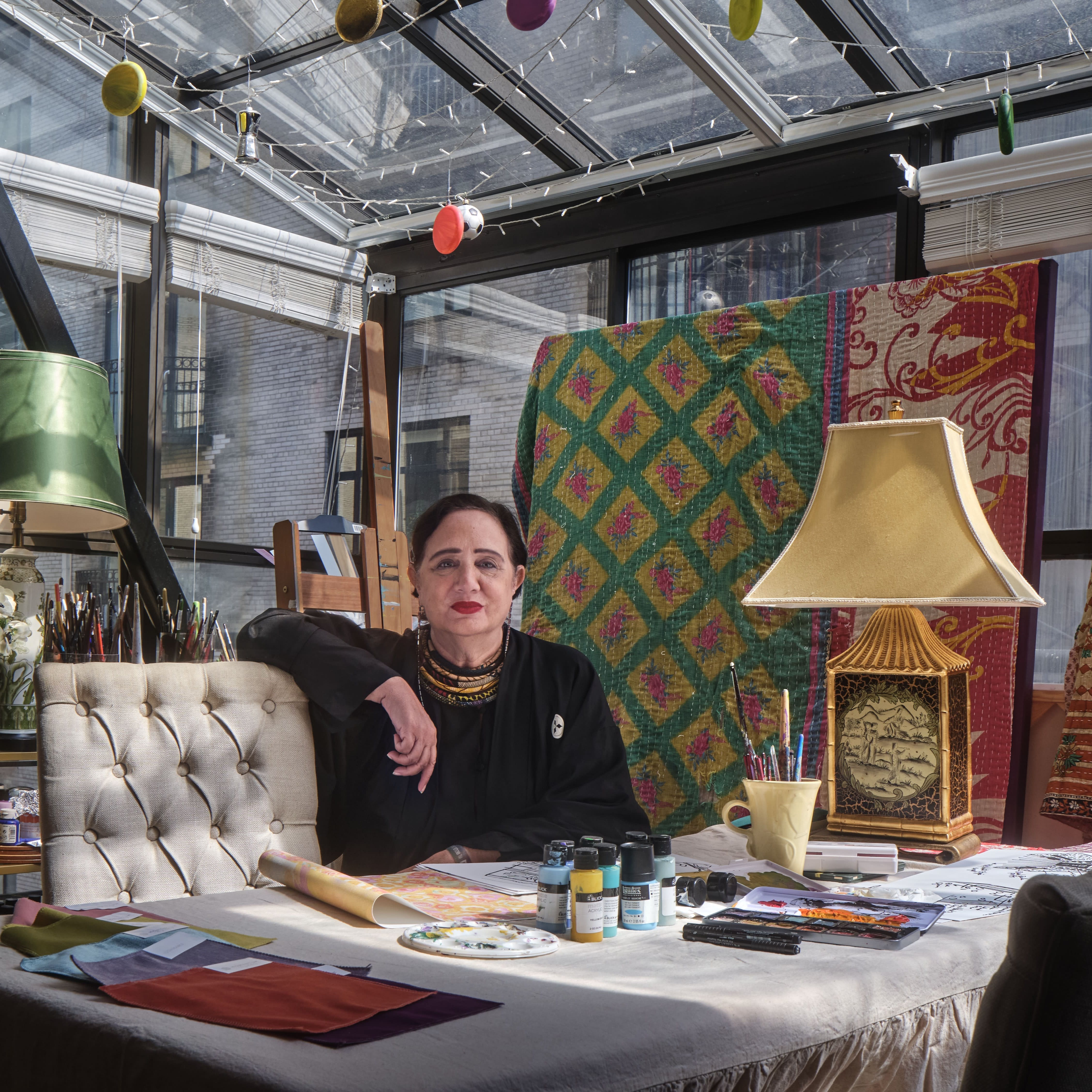 Fashion illustrator Rebecca Moses shares her journey from fashion to wallcoverings in this Q&A