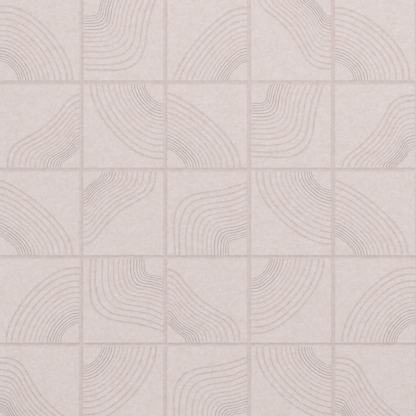 Suna, an etched acoustic panel from our Pindrop acoustic collection.