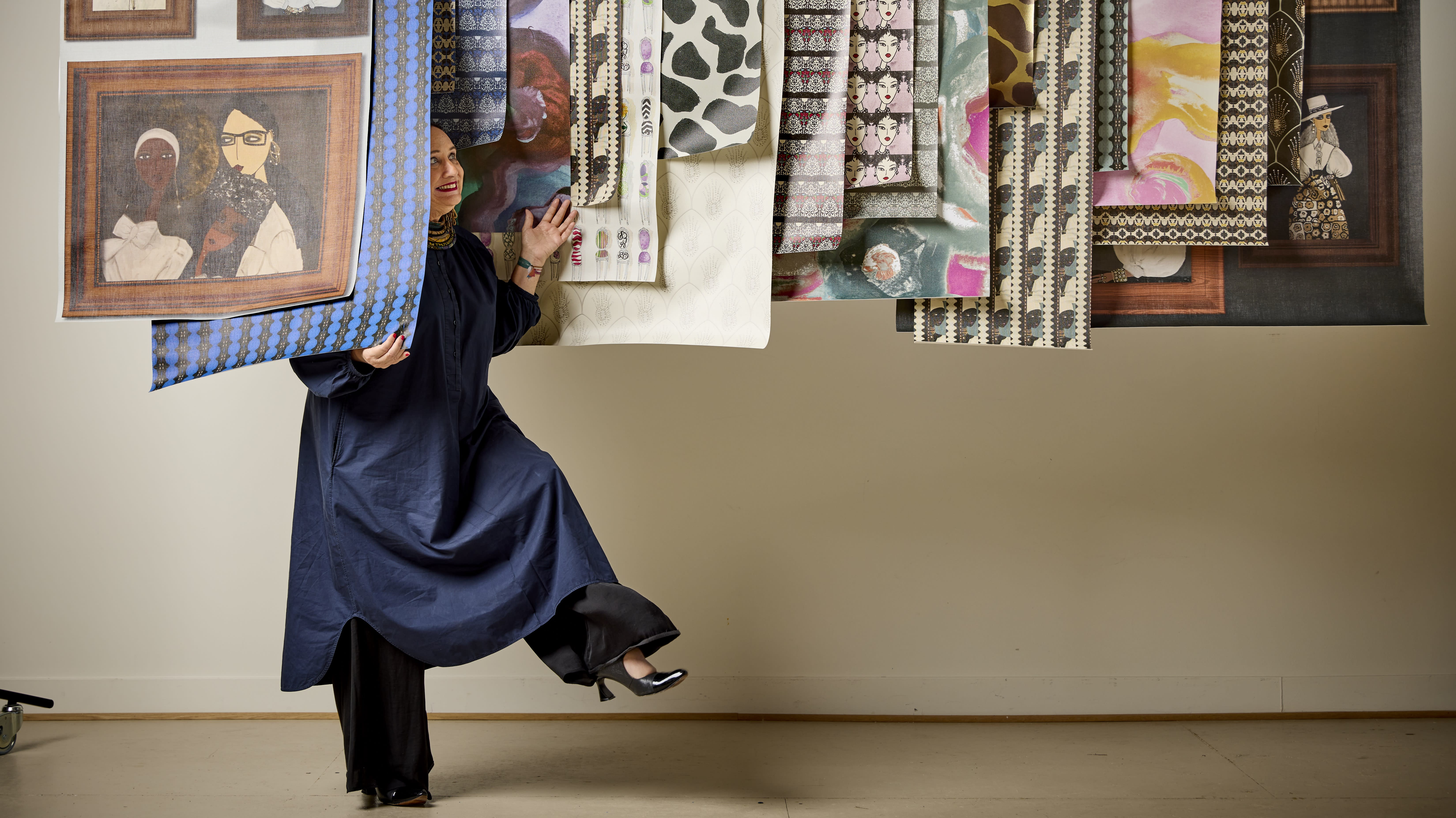Discover a world of creative wallcovering possibilities with our new Rebecca Moses collection.