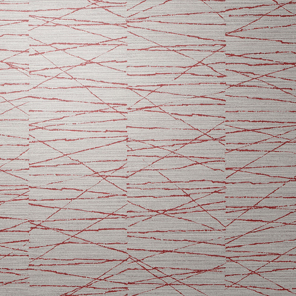 Double Cross - Thin Red Line - Momentum Textiles and Wallcovering